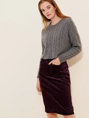 Anthropologie Maeve The Colette Skirt: Corduroy Edition